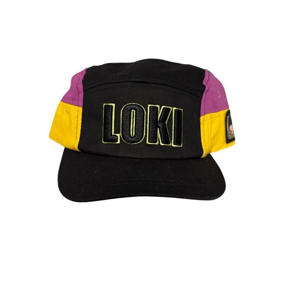 Marvel Loki Black, Yellow, and Purple Hat